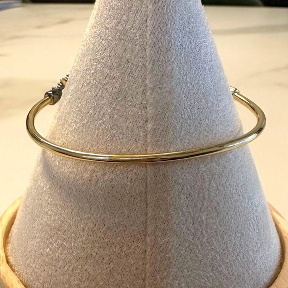 Rebekah Price Montana Blue, Grey & Crystal Clear Gold-tone Bracelet - 6.5 in. - Picture 9 of 14